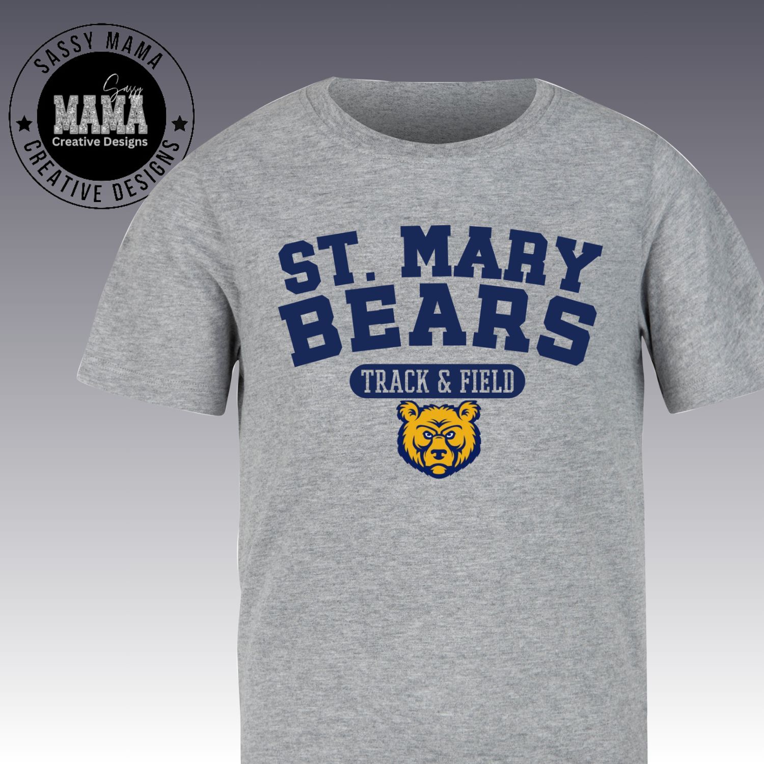 St. Mary Bears Track and Field Spirit Shirt