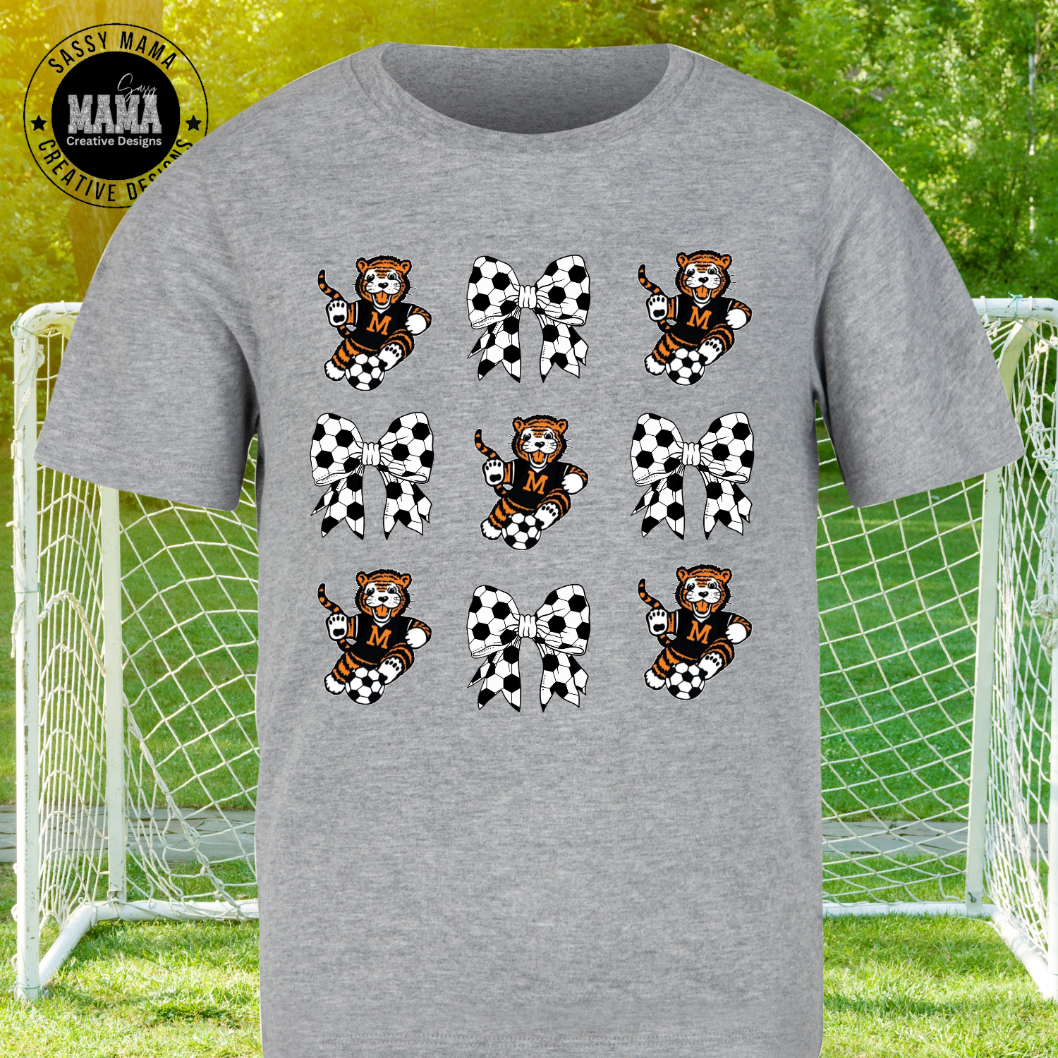 On the Prowl Bows and Obie Soccer Shirt