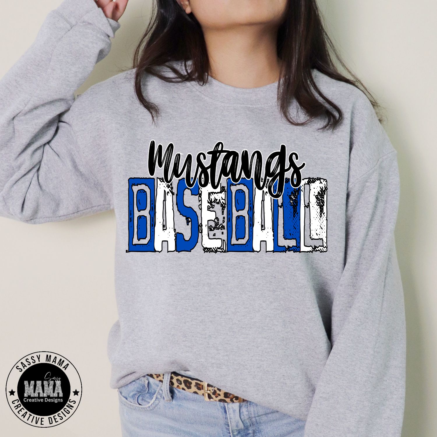 Mustangs Baseball Batter Up Shirt
