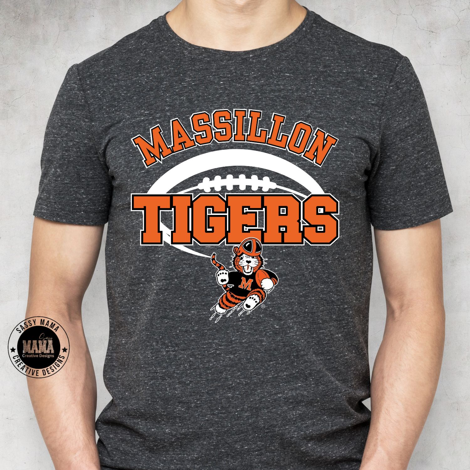Obie’s End Zone Elite Massillon Tiger Shirt