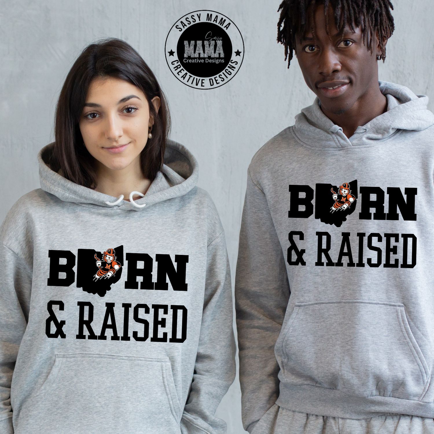 Born &amp; Raised Massillon Tiger Shirt