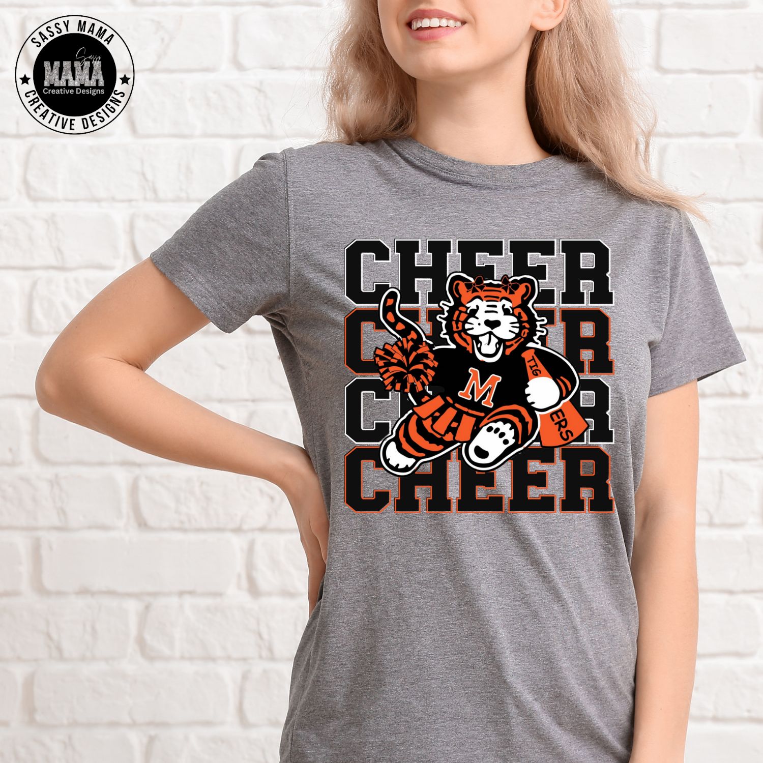 Obie Spirit Squad Tiger Cheer Shirt