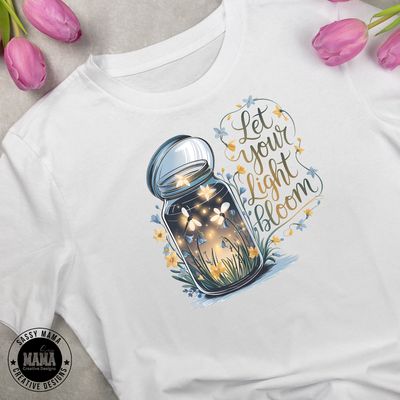 Let Your Light Bloom Shirt