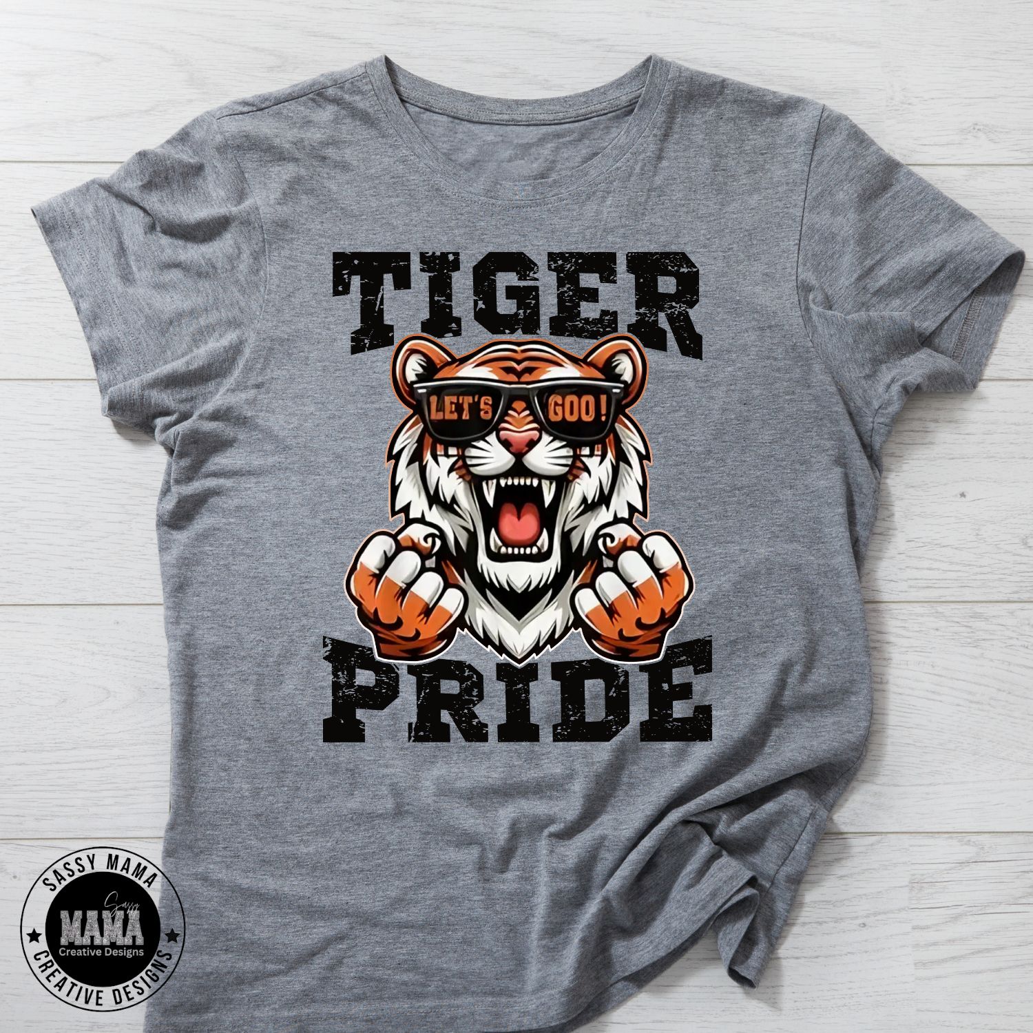 Roaring Tiger Pride Shirt Adult and Youth