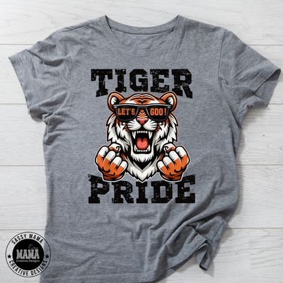 Roaring Tiger Pride Shirt Adult and Youth