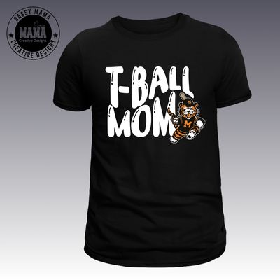 Tiger T-Ball  Mom and Dad Shirts