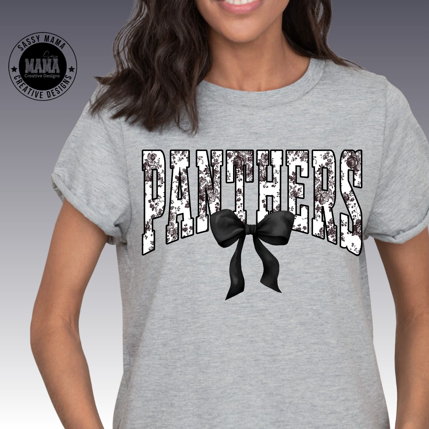 Pretty Little Panther Floral Print