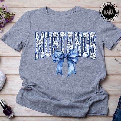 Pretty Little Mustang Floral Print