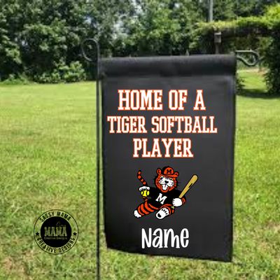 Massillon Tiger Softball Garden Flag