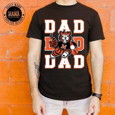 Massillon Tiger Cheer Dad Spirit Shirt