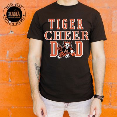 Tiger Cheer Dad Spirit Shirt