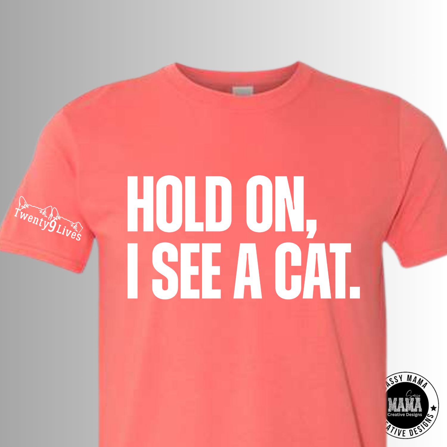 Hold On I See A Cat Shirt