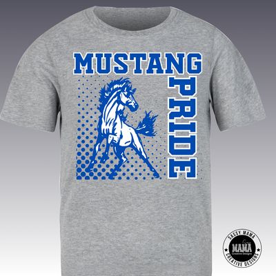 Tuslaw Mustang Power Shirt Adult and Youth