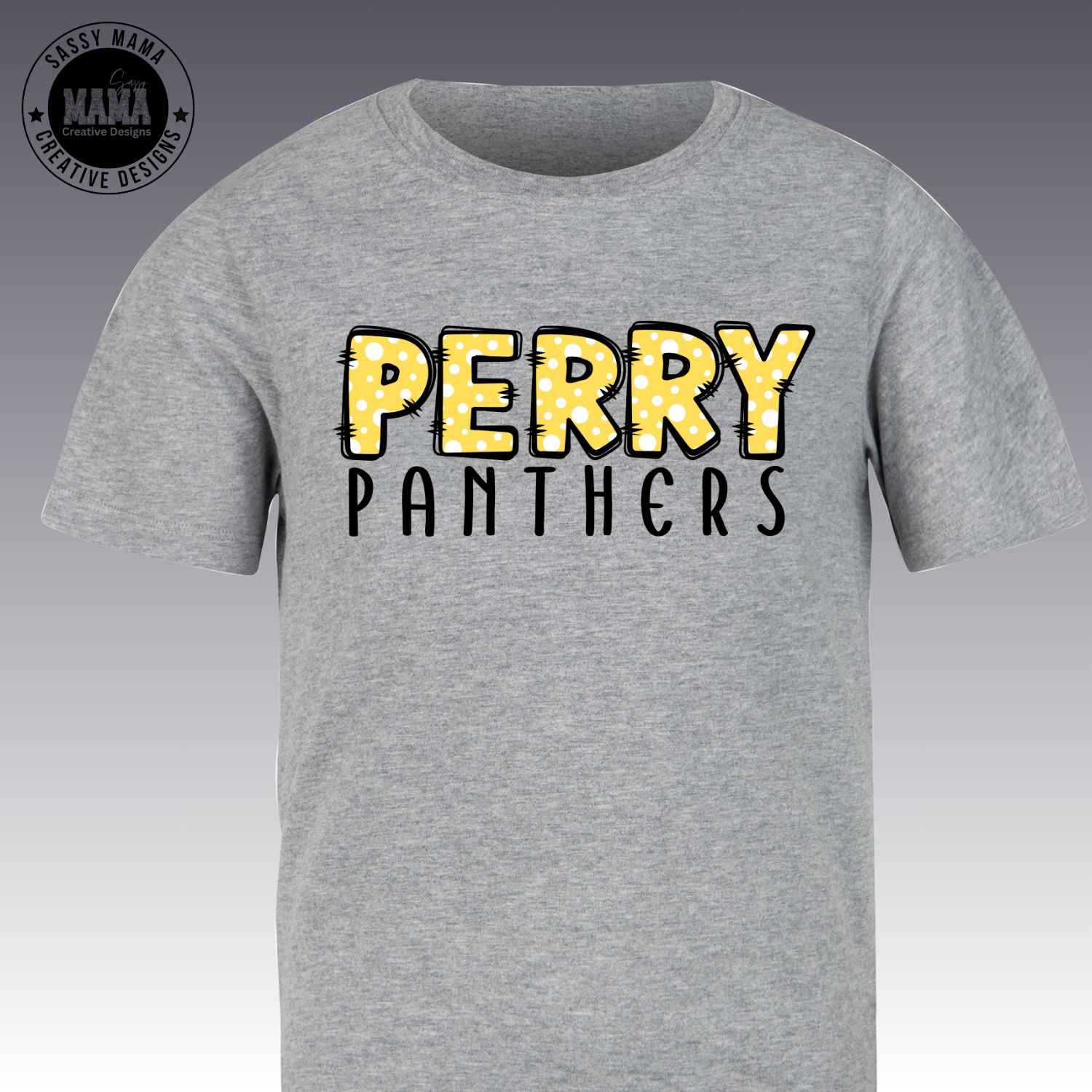 Whimsical Perry Panthers Shirt Adult and Youth