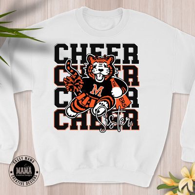 Massillon Tiger Cheer Family Shirts (Mom/Dad, Grandma/Grandpa, Brother/Sister, Aunt/Uncle)