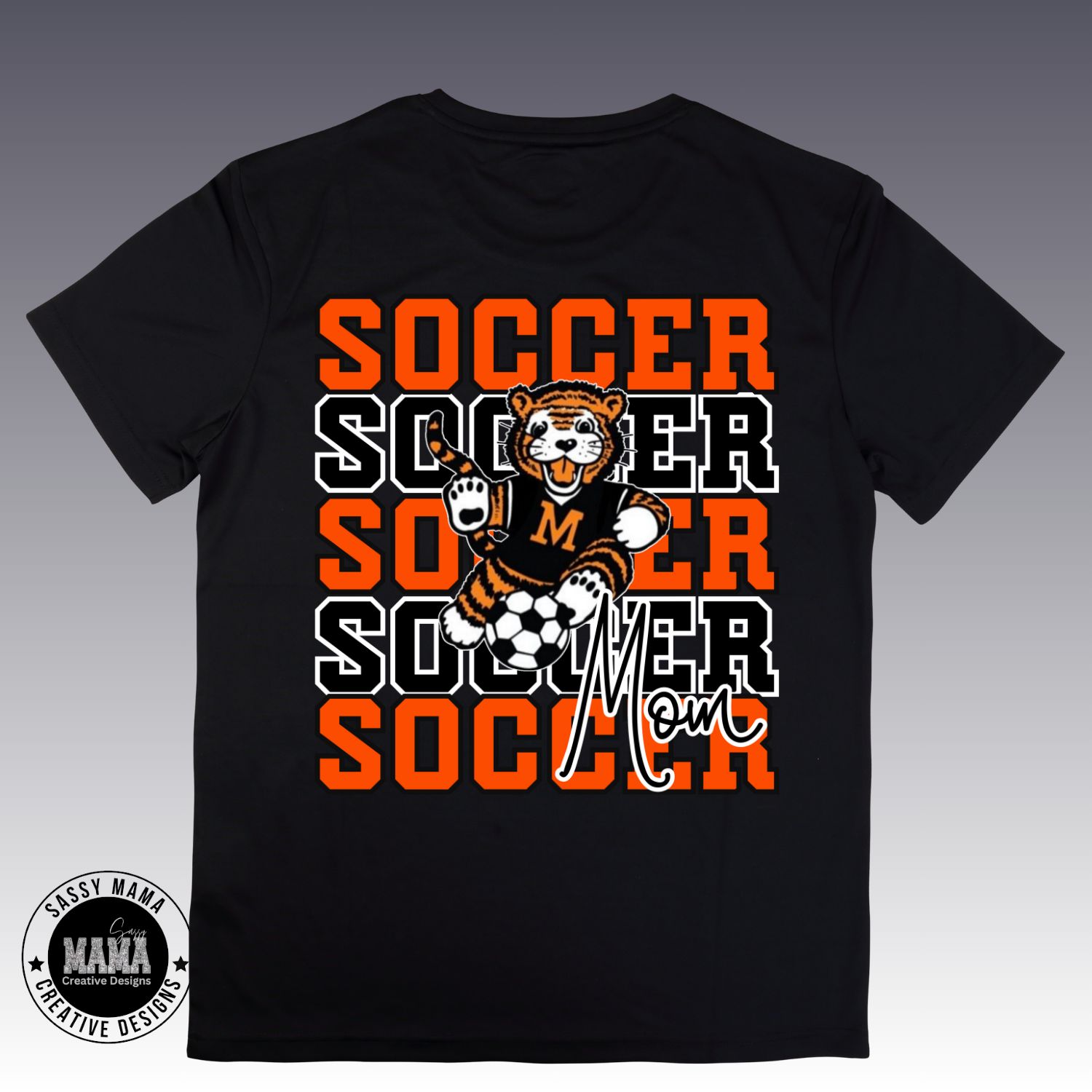 Massillon Tiger Soccer Family Shirt (Mom/Dad/Brother/Sister/Aunt/Uncle/Grandma/Grandpa