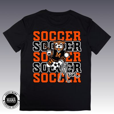 Massillon Tiger Soccer Family Shirt (Mom/Dad/Brother/Sister/Aunt/Uncle/Grandma/Grandpa