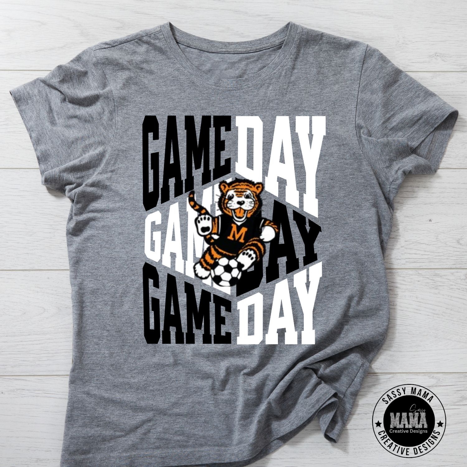 Massillon Tiger Soccer Game Day 3D Design