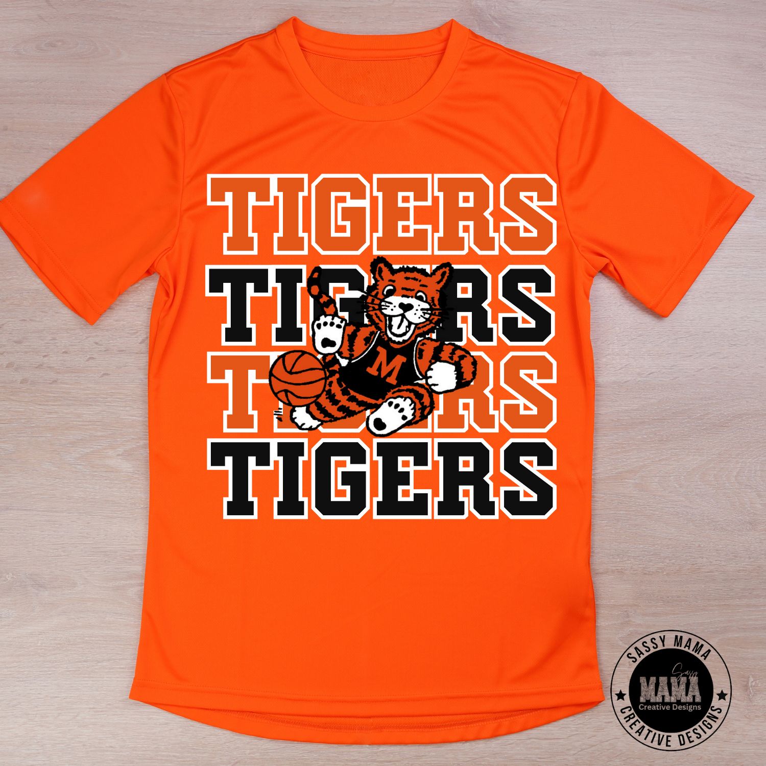 Tiger Basketball Family Shirts (Grandma/Grandpa, Mom/Dad, Aunt/Uncle, Brother/Sister)