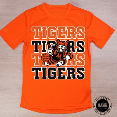 Tiger Basketball All the Way Shirt