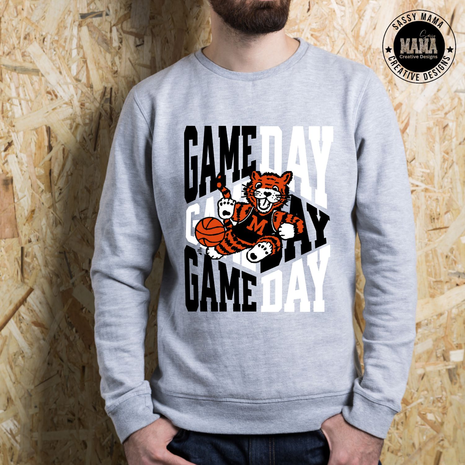 Tiger Basketball Game Day Shirt