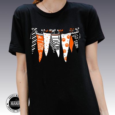 Tiger Pennant Prowl Shirt Adult and Youth