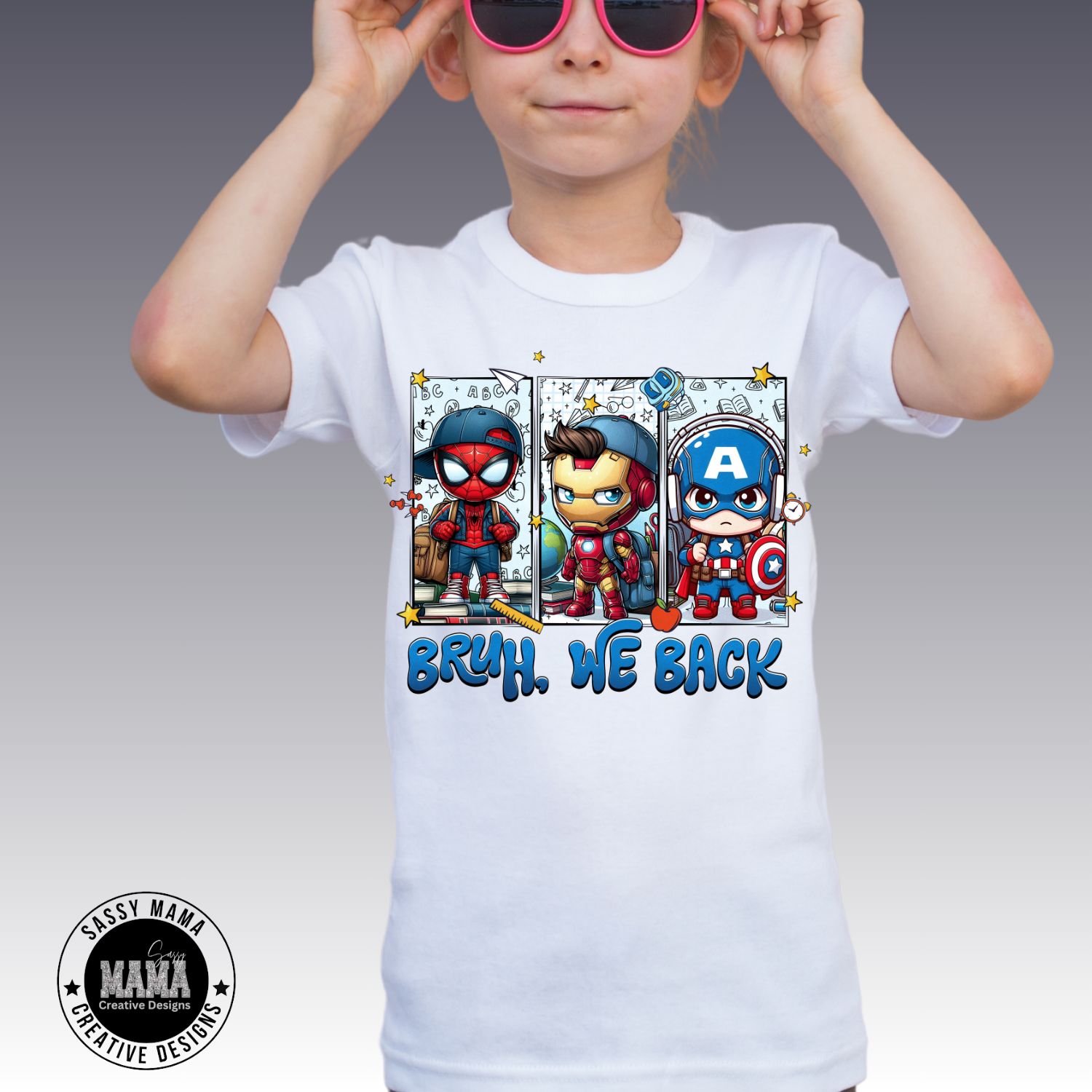 Back to School Superhero Shirt