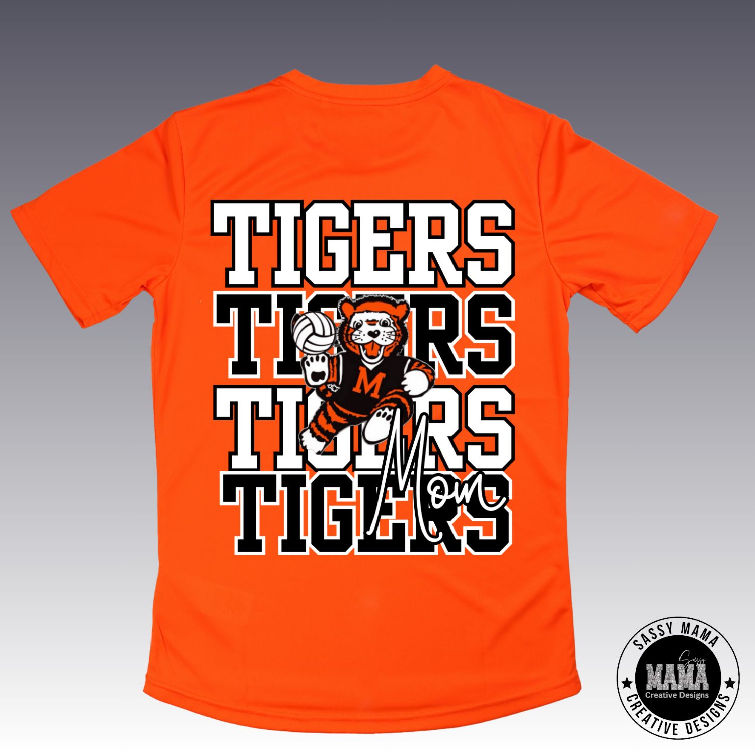 Tiger Volleyball Family Shirts (Grandma/Grandpa, Mom/Dad, Aunt/Uncle, Brother/Sister)