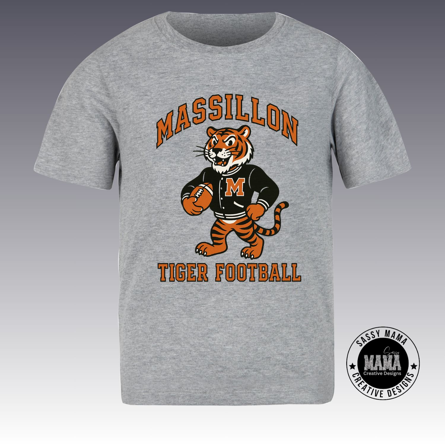 Retro Massillon Tiger Football Shirt