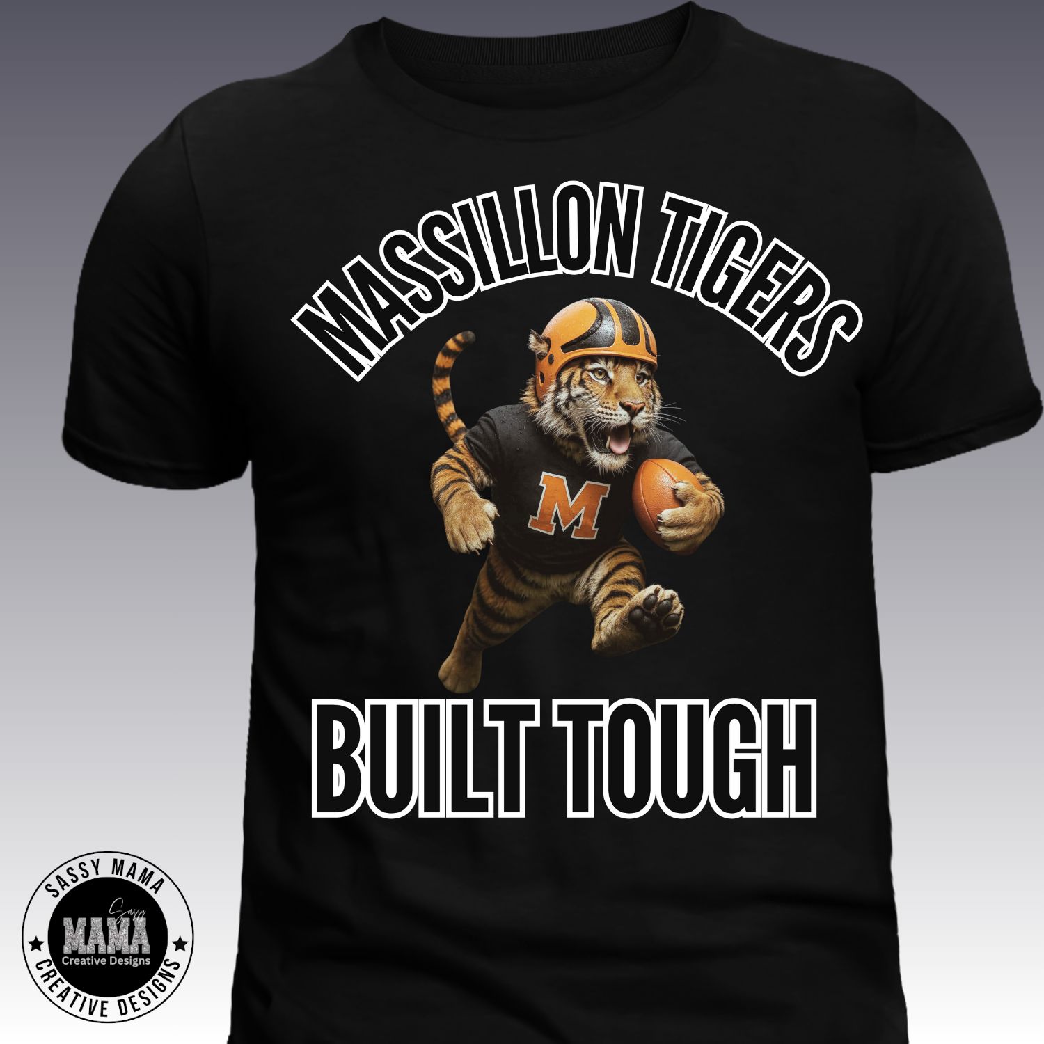 Massillon Tigers Football Shirt: Built Tough