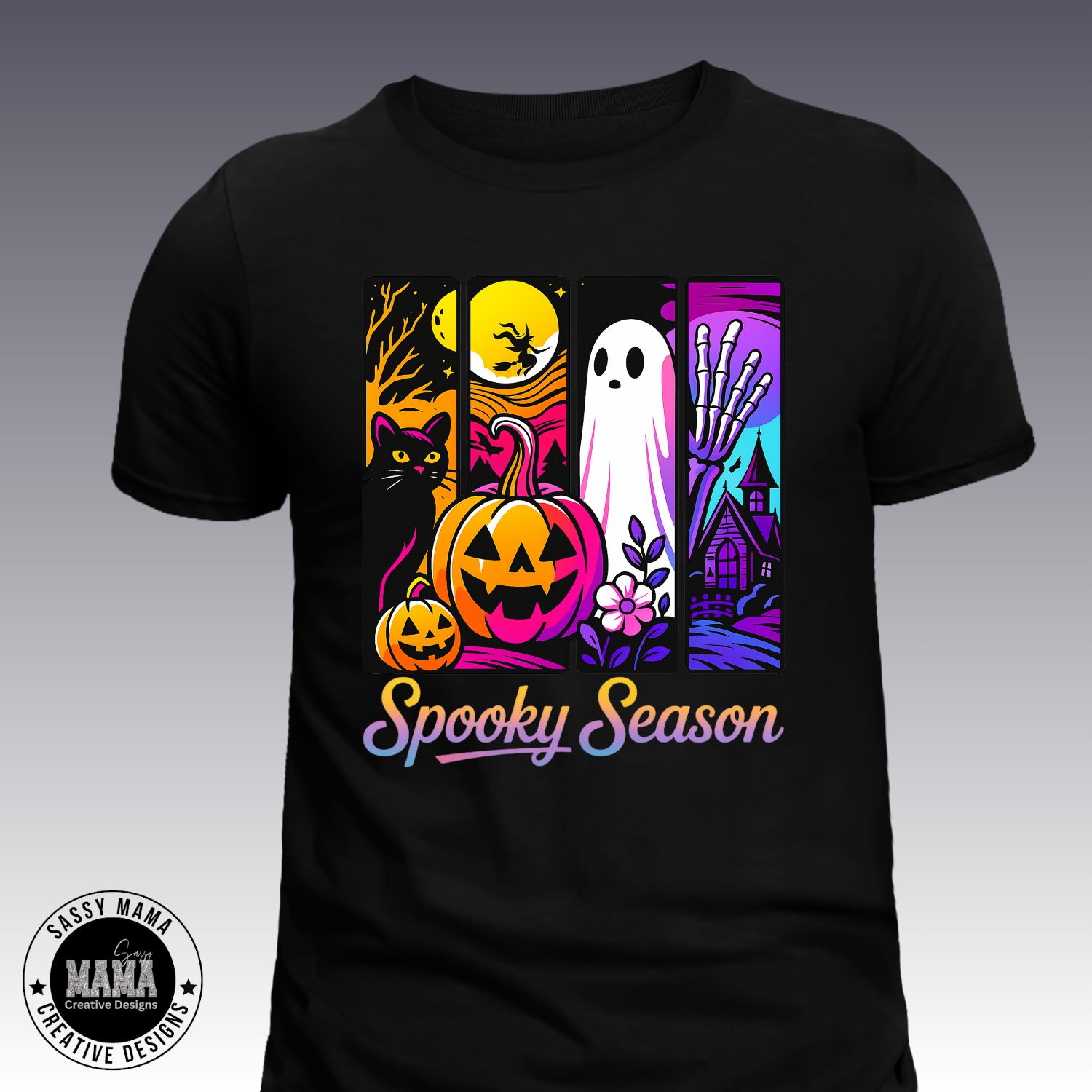 Neon  Spooky Season Halloween Shirt