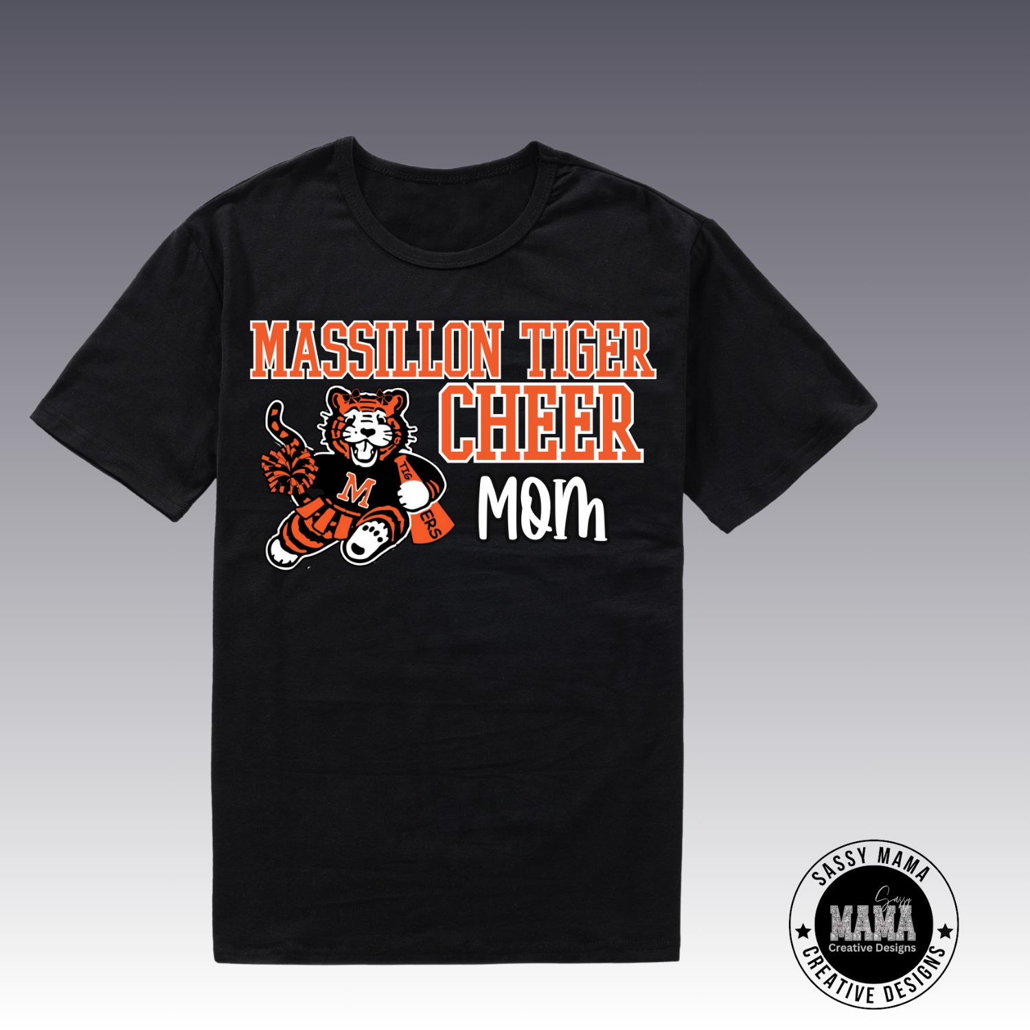 Massillon Tiger Cheer Mom Rally Shirt