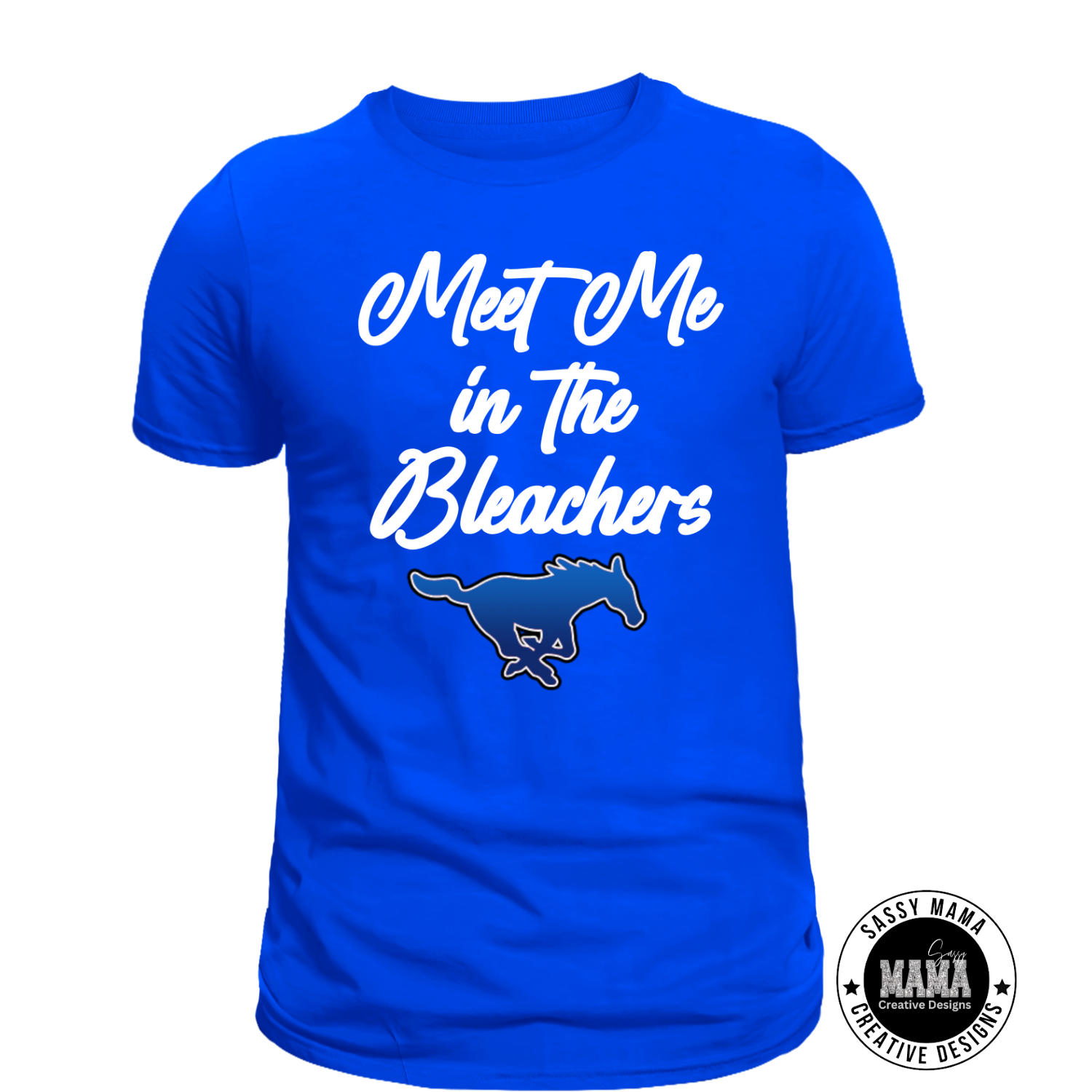 Tuslaw MustangFootball Shirt: &quot;Meet Me in the Bleachers&quot;