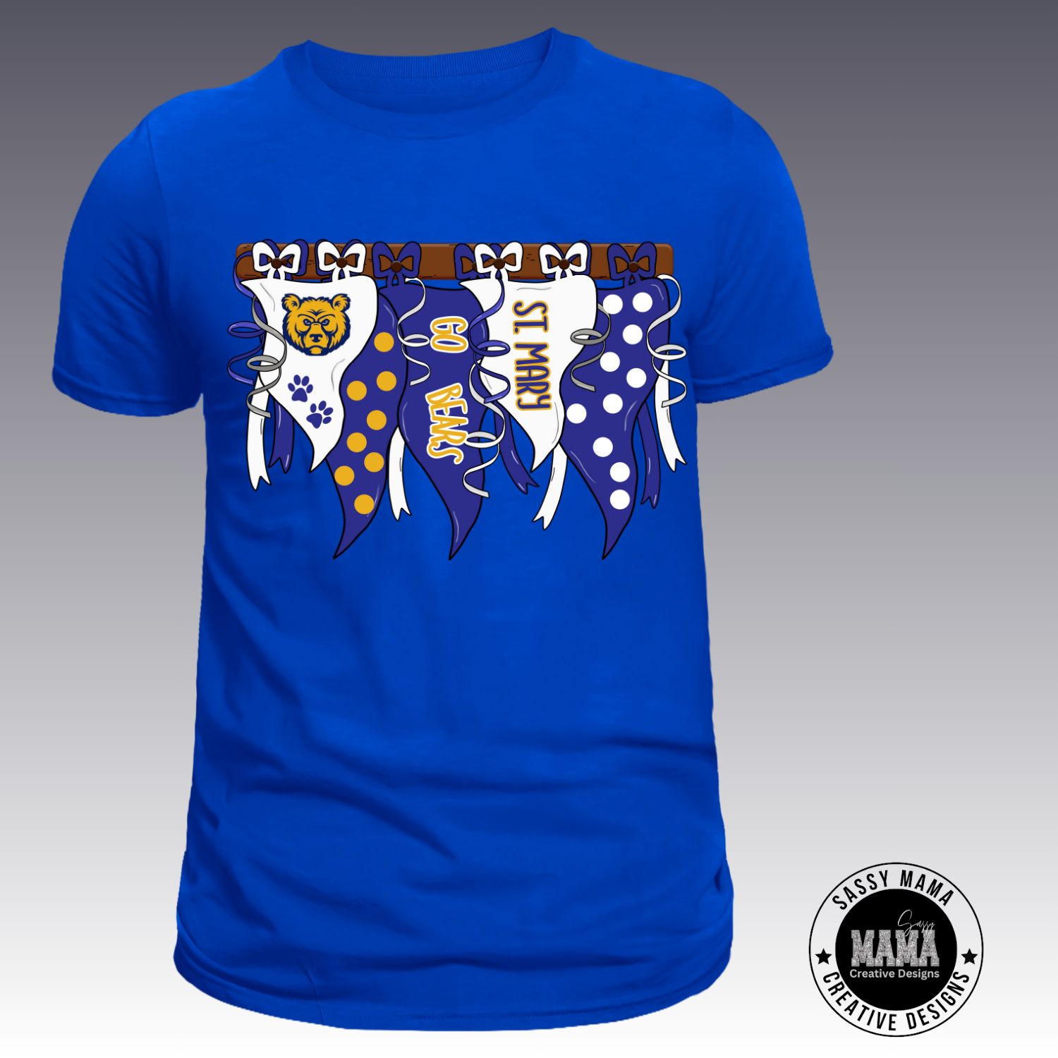 St. Mary Bears Spirit Pennant Shirt