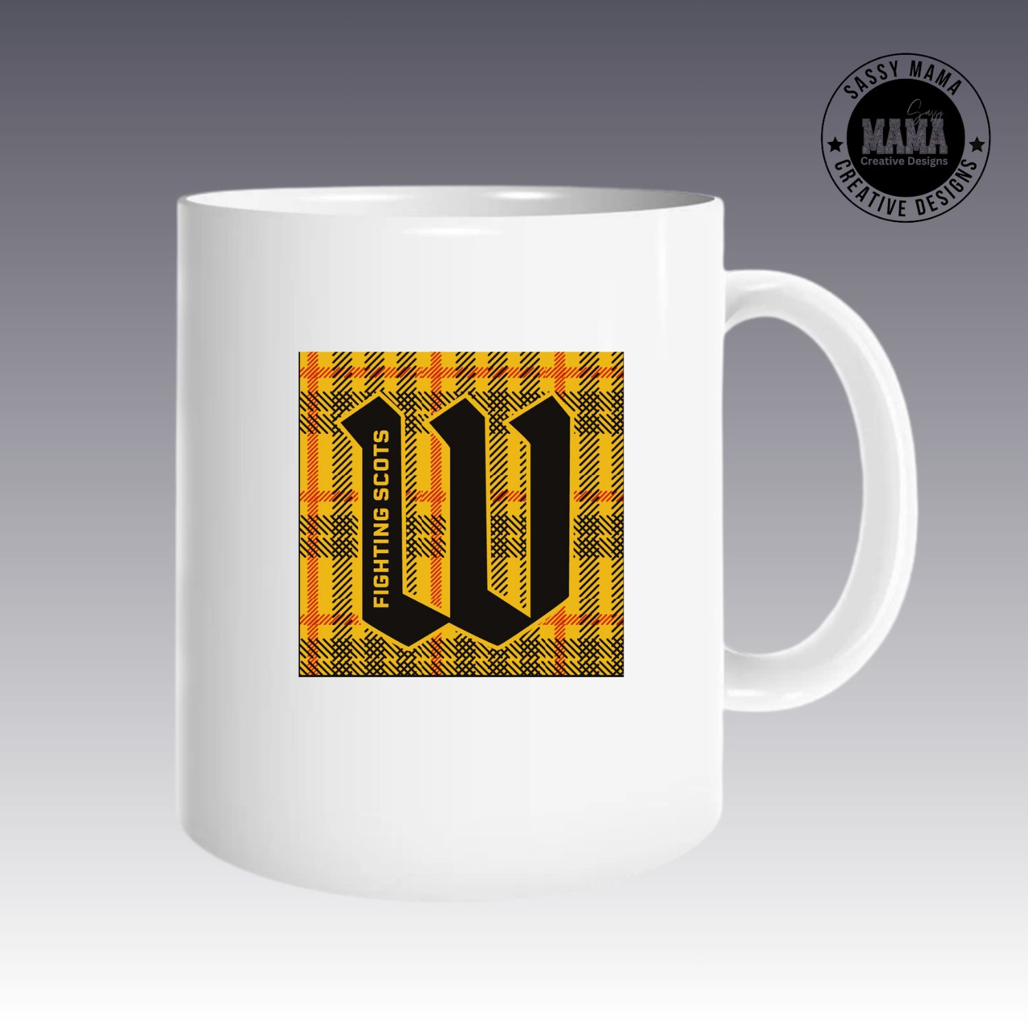 Fighting Scots Coffee Cup