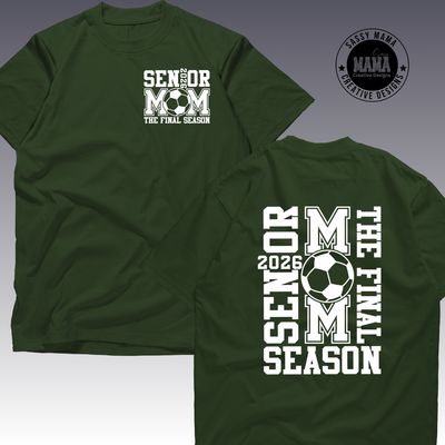 Crusader Senior Mom 2026 Soccer Shirt