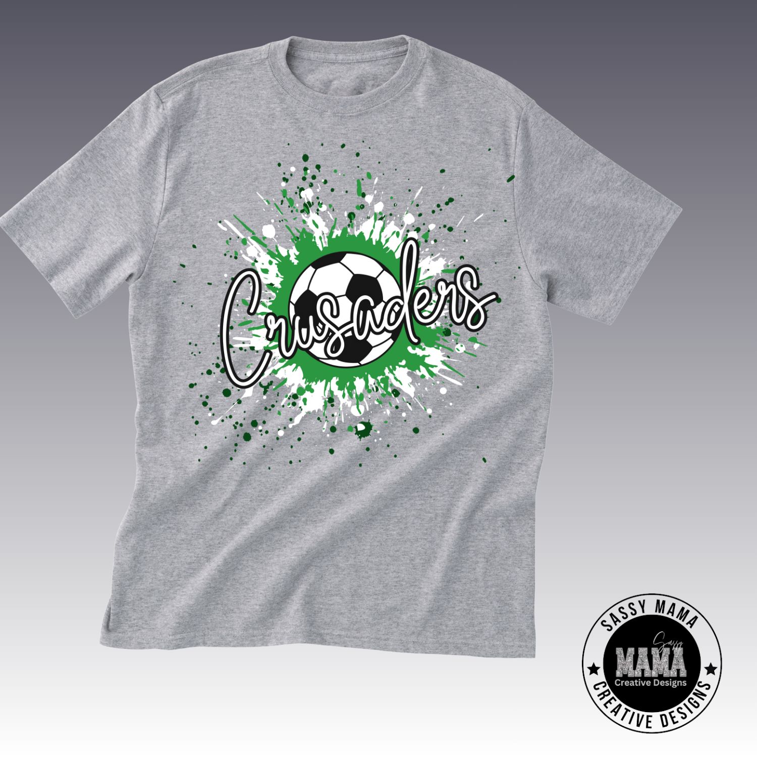Crusader Color Splash Soccer Shirt