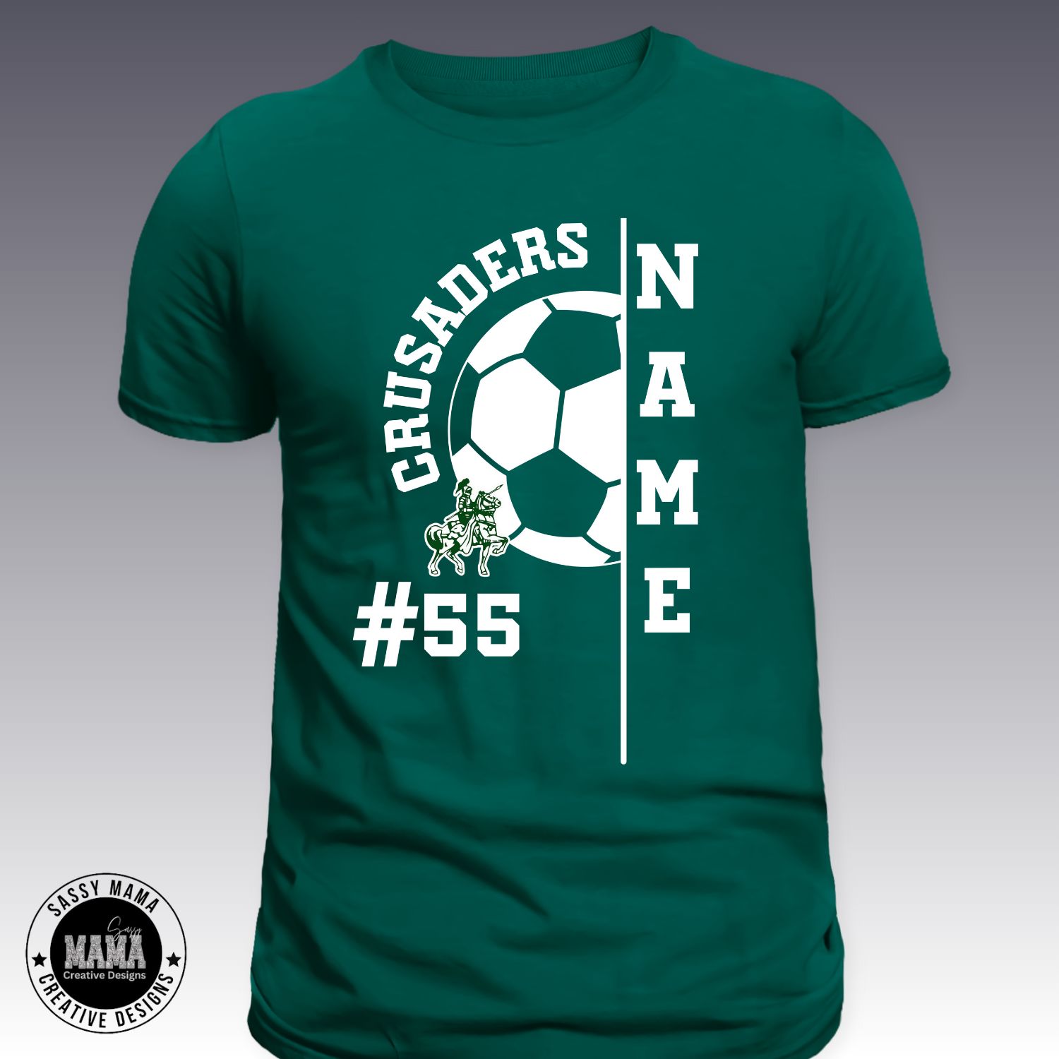 Crusader Soccer Player Shirt