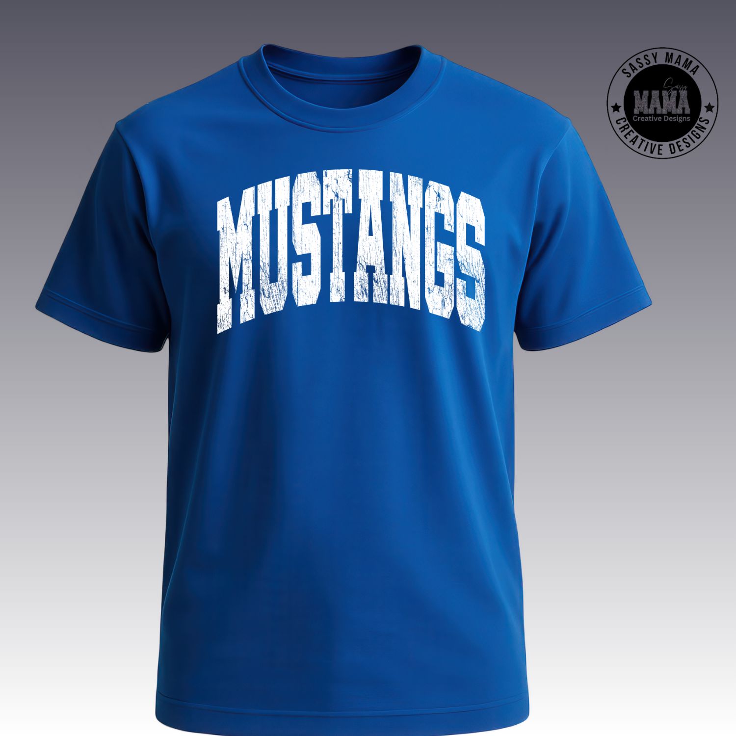 Tuslaw Mustang Distressed Shirt