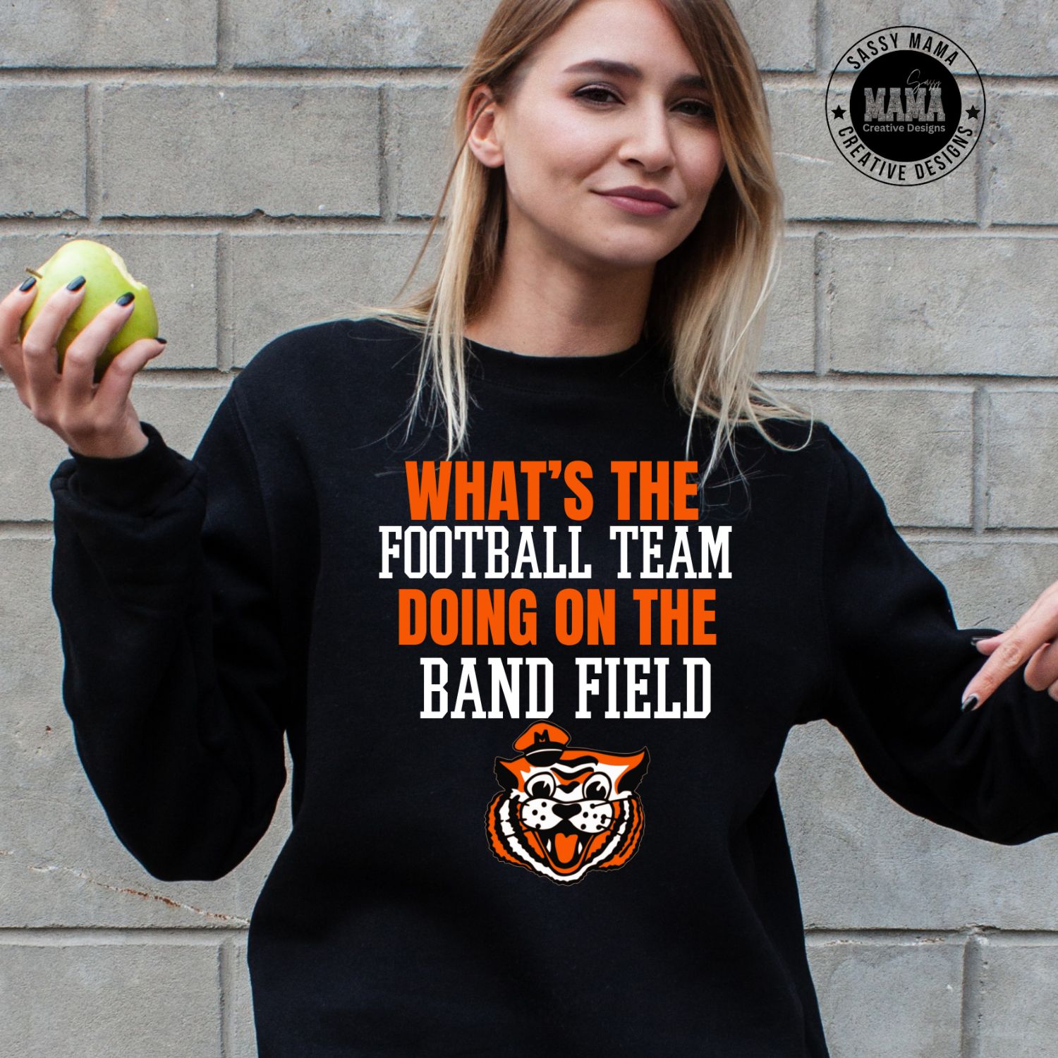 What's The Football Team doing on the Band Field