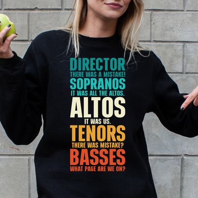 Fun Choir Section Shirt