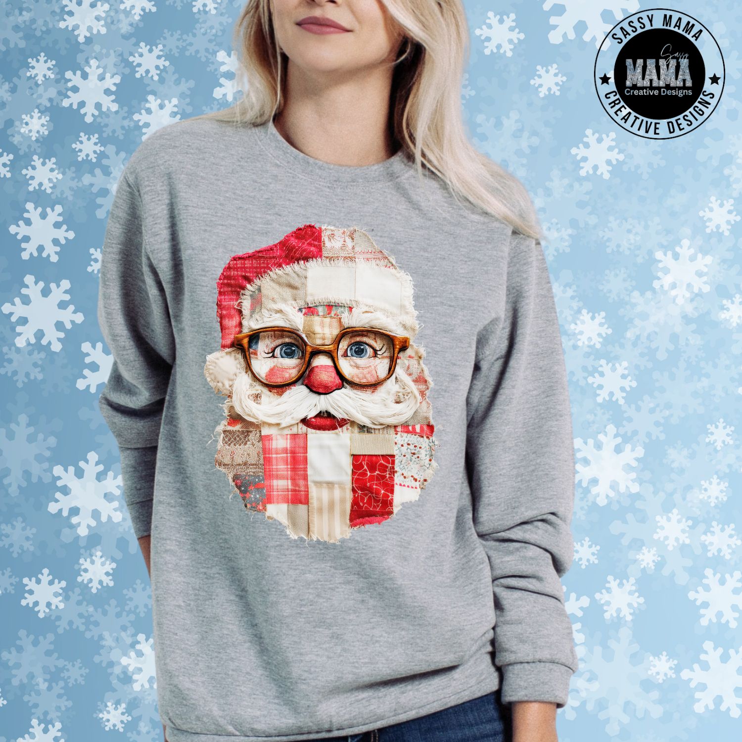 Patchwork Santa