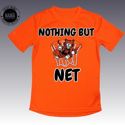 Massillon Tiger Basketball Nothing But Net Shirt