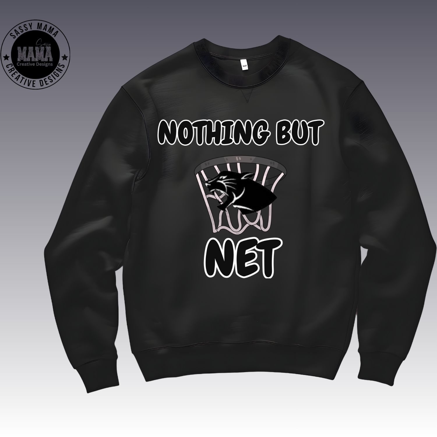 Perry Panther Basketball Nothing But Net Shirt