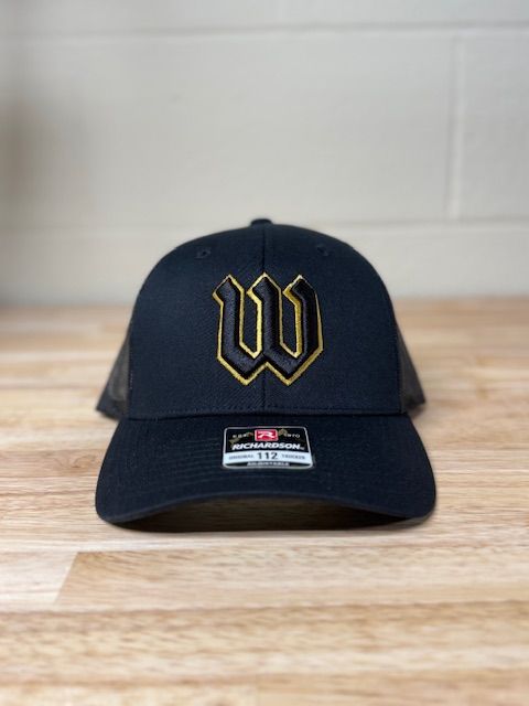 Wooster Black Out Embroidered Hat