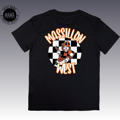 Retro Checkered Massillon East/West Shirt