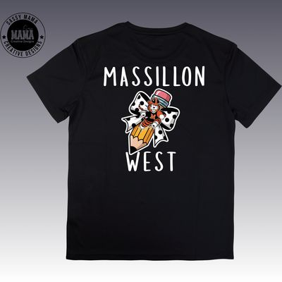 Massillon East/West Pencil Shirt