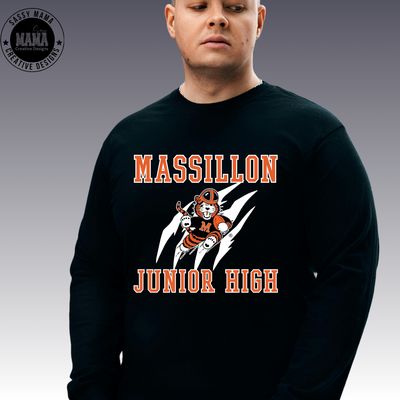 Massillon Junior High Claw Shirt
