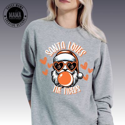 Santa Loves The Tigers