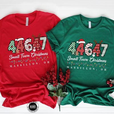 Massillon 44647 Christmas Zip Code Shirts